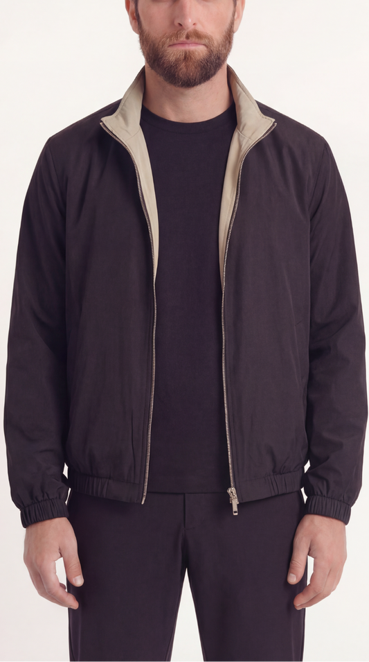WENDEJACKE ONYX SCHWARZ/BEIGE
