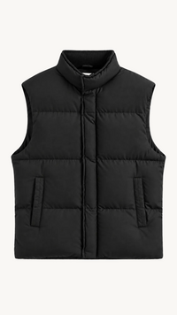 NOVA PUFFER VEST | ONXY BLACK