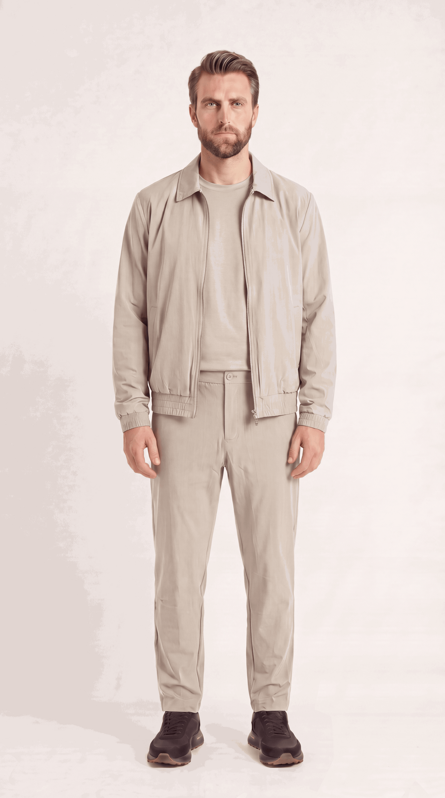 GREIGE TECH SUIT