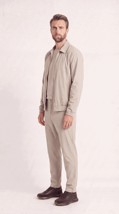 GREIGE TECH SUIT