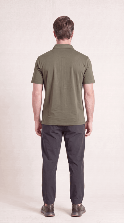 INTERLOCK SUPIMA POLO | ONLIVE GREEN