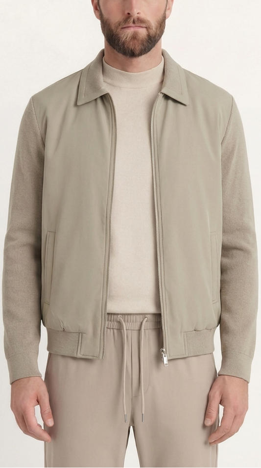 HYBRID JACKE STONE