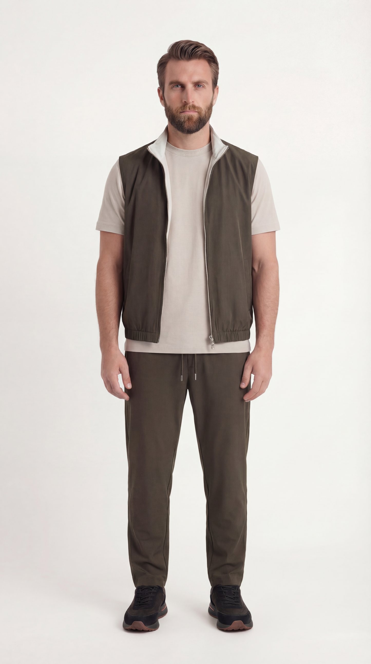 WENDEWESTE FOREST/CREME SUIT