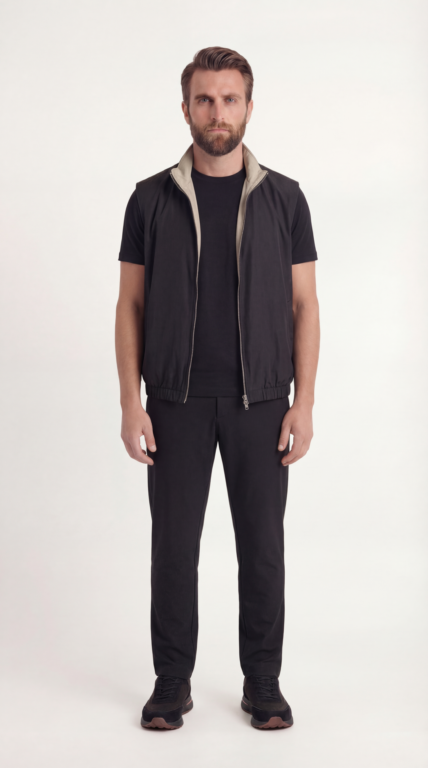 WENDEWESTE ONYX SCHWARZ/BEIGE