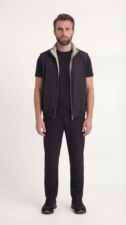 WENDEWESTE ONYX SCHWARZ/BEIGE
