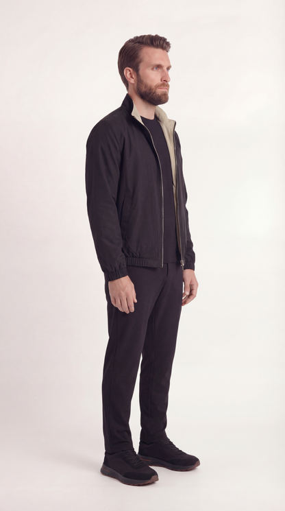 WENDEJACKE ONYX SCHWARZ/BEIGE