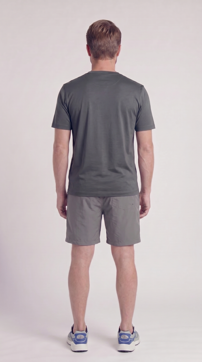 INTERLOCK SUPIMA SET | GRAU