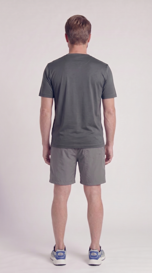 INTERLOCK SUPIMA SET | GRAU