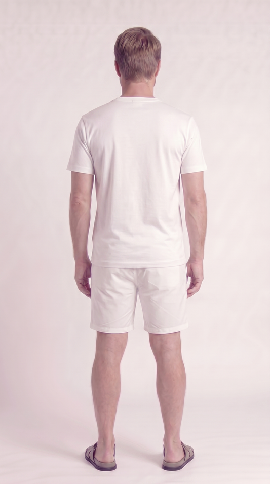 INTERLOCK SUPIMA SET | WEISS