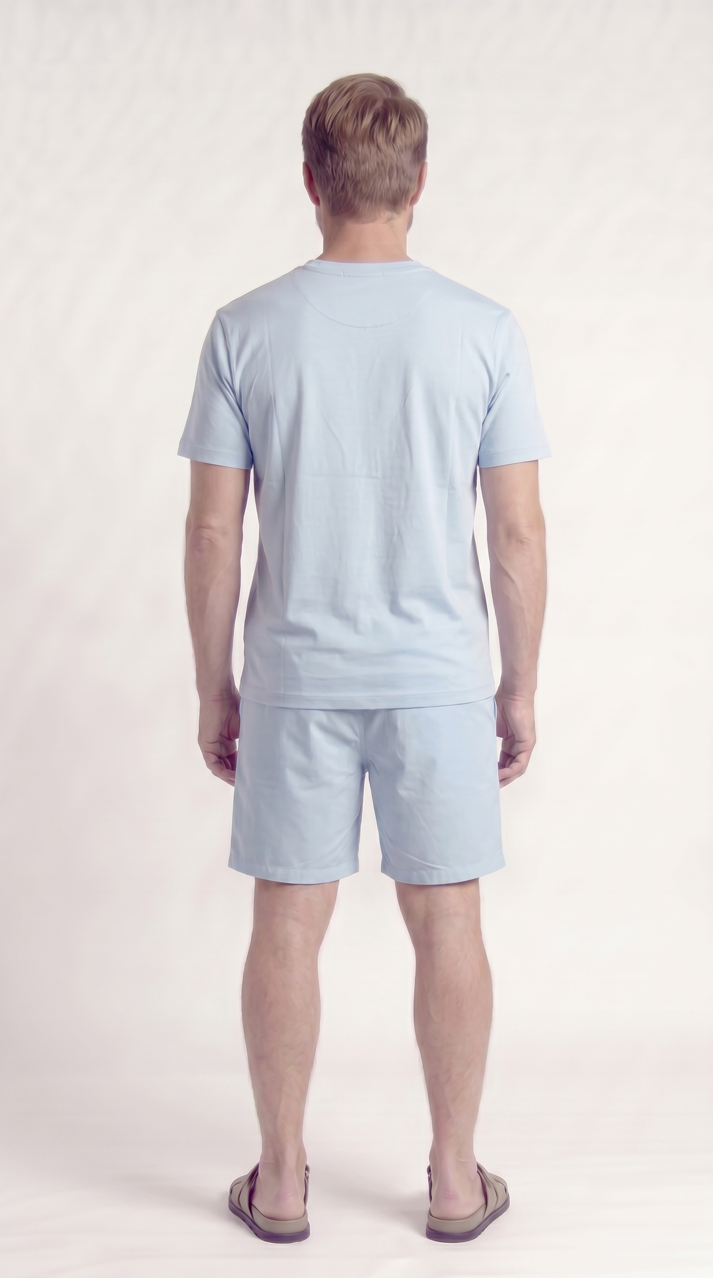 INTERLOCK SUPIMA SET | HIMMELBLAU