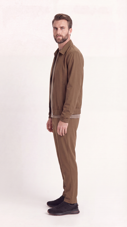 BROWN TECH SUIT