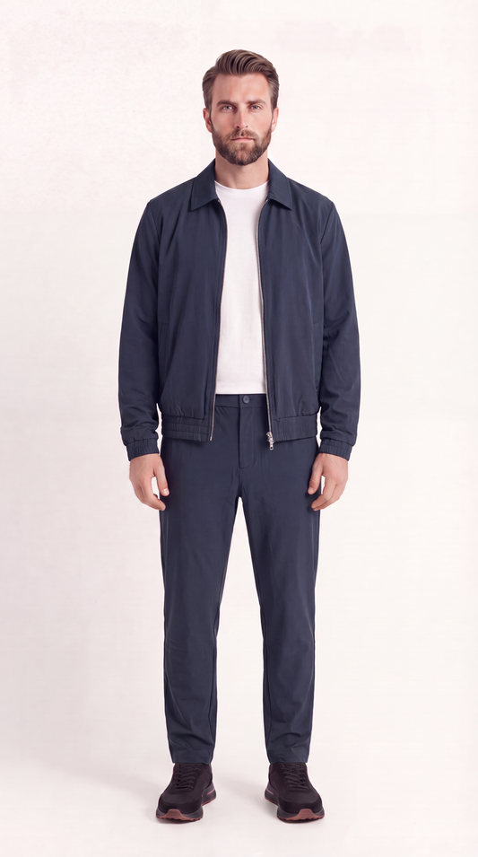 NAVY BLUE TECH SUIT