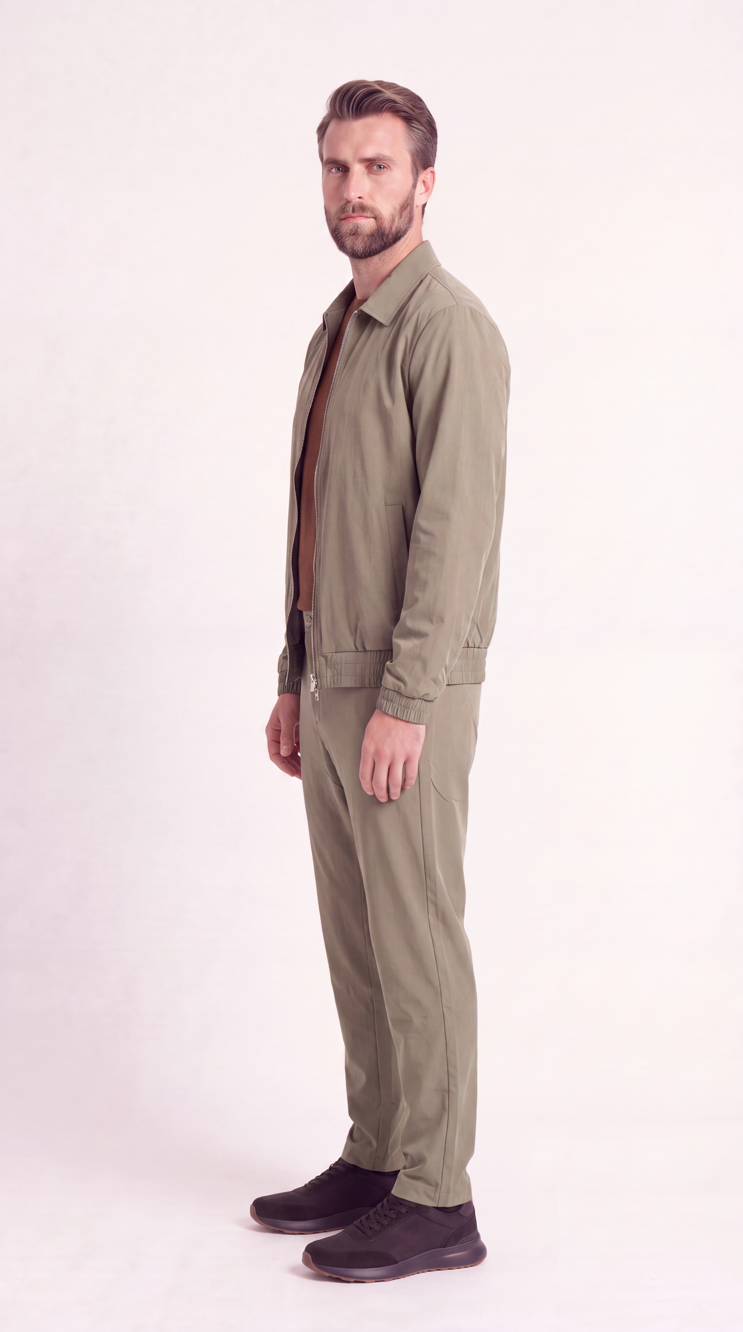 GREY APRICOT TECH SUIT