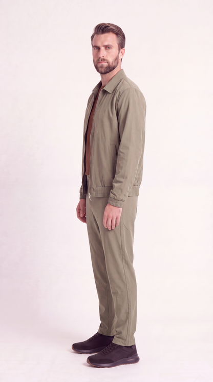 GREY APRICOT TECH SUIT