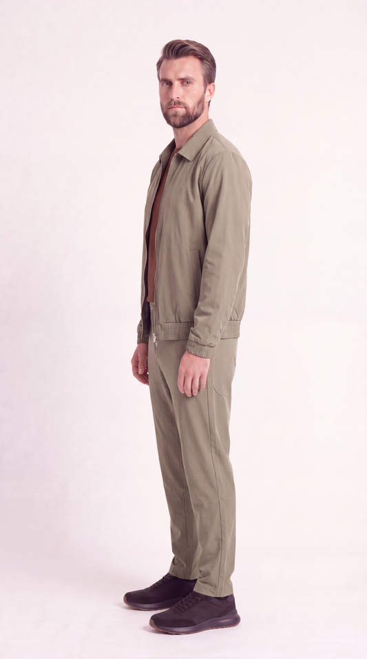 GREY APRICOT TECH SUIT