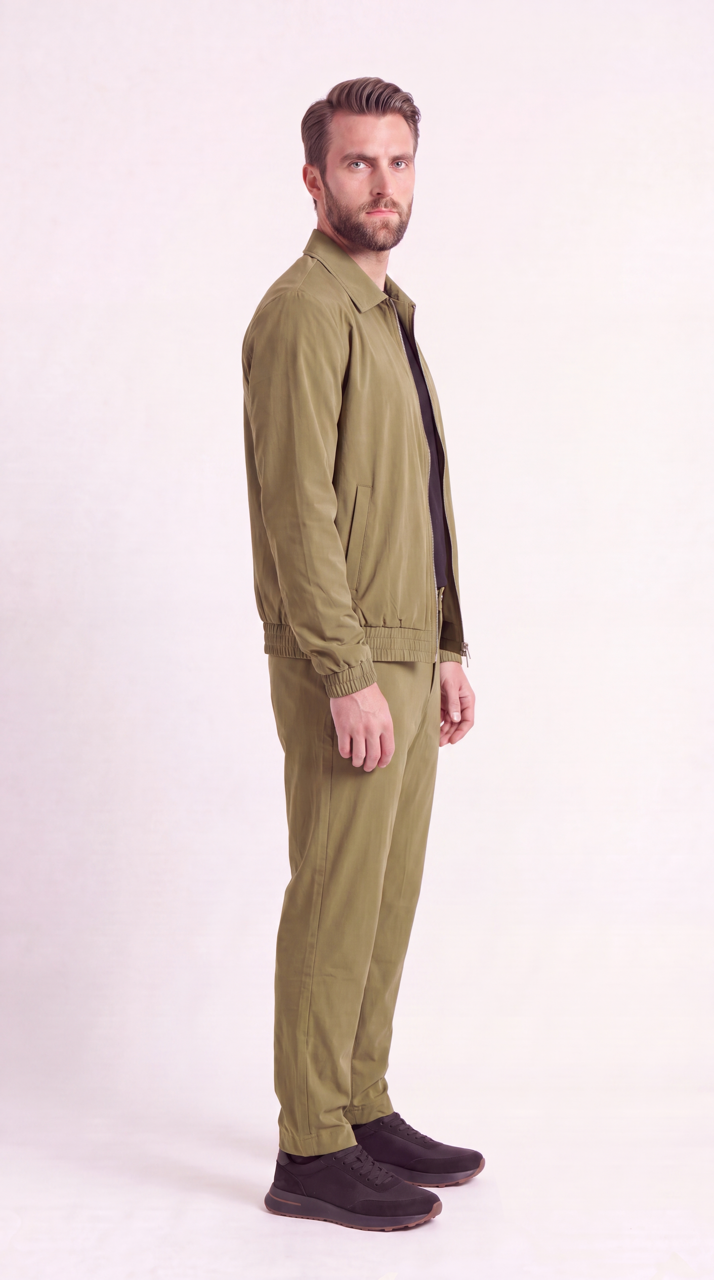 OLIVE GREEN TECH SUIT