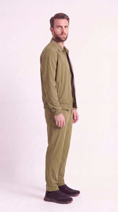 OLIVE GREEN TECH SUIT