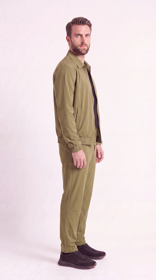 OLIVE GREEN TECH SUIT