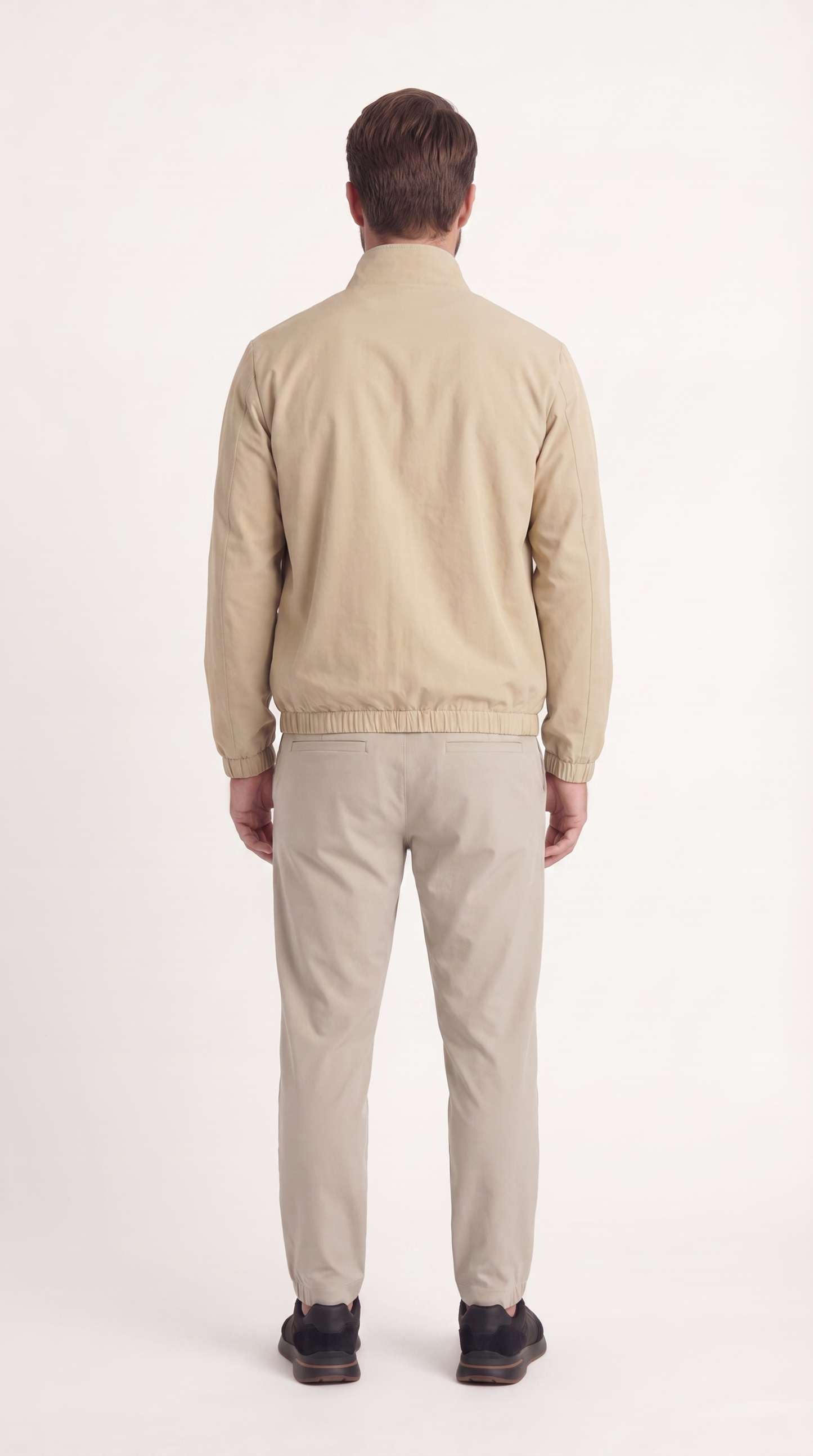 REVERSIBLE JACKET GREY/BEIGE