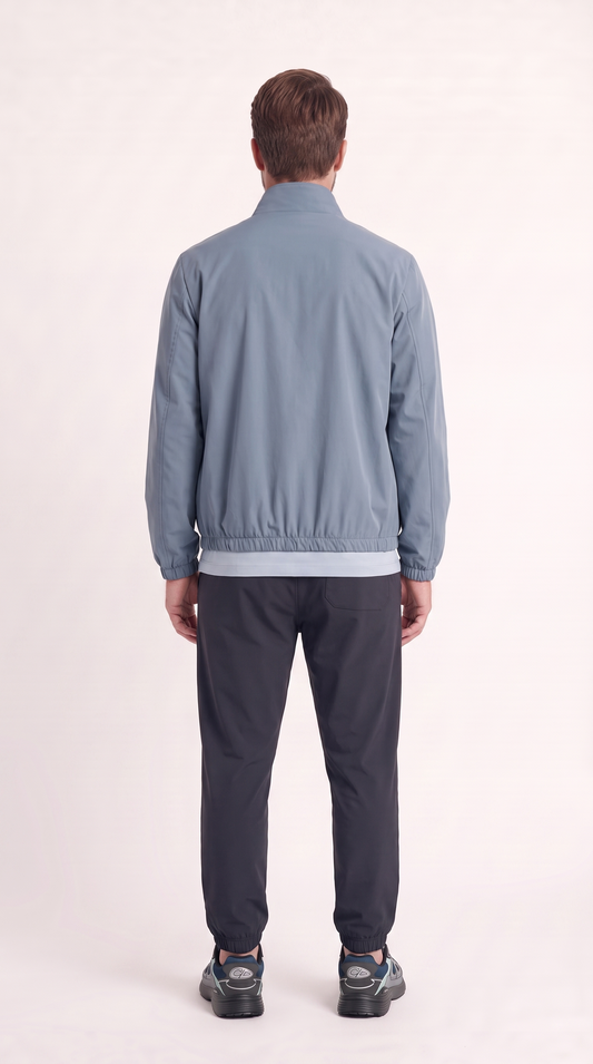 REVERSIBLE JACKET NAVY BLUE/LIGHT BLUE