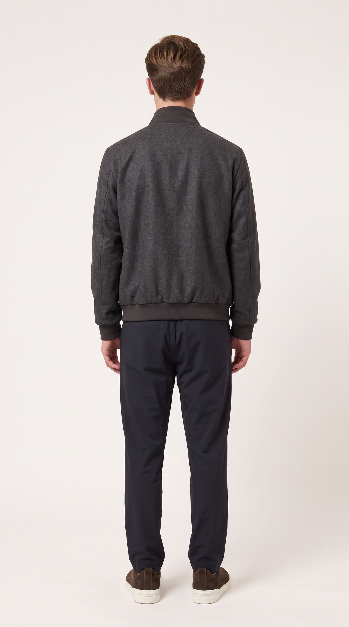 CASHMERE JACKET GREY