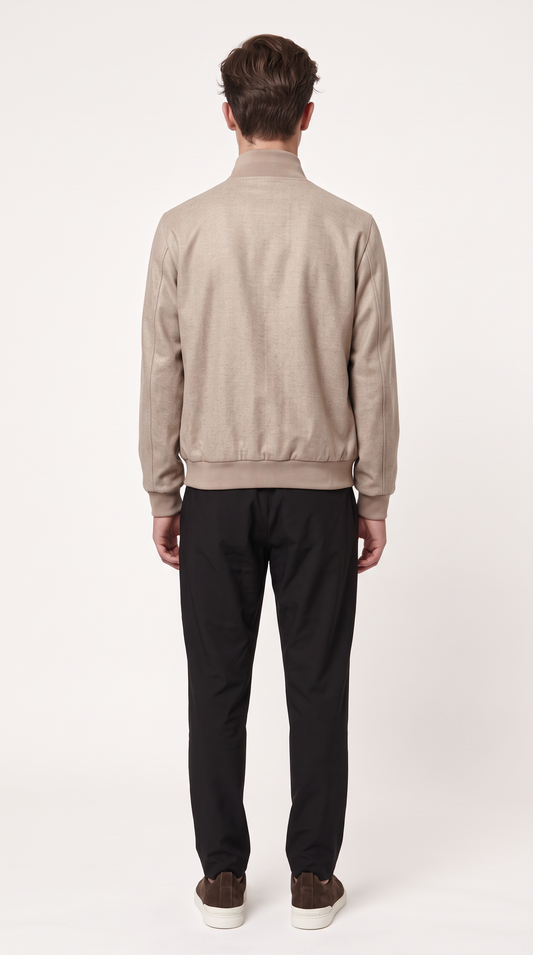 CASHMERE JACKET GREY