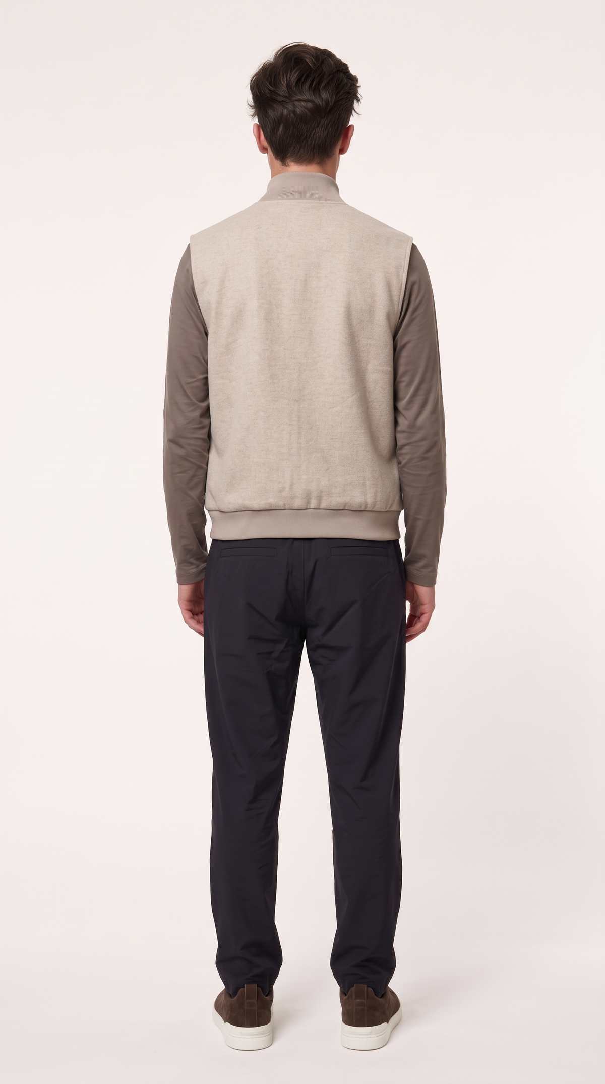 CASHMERE GILET BEIGE