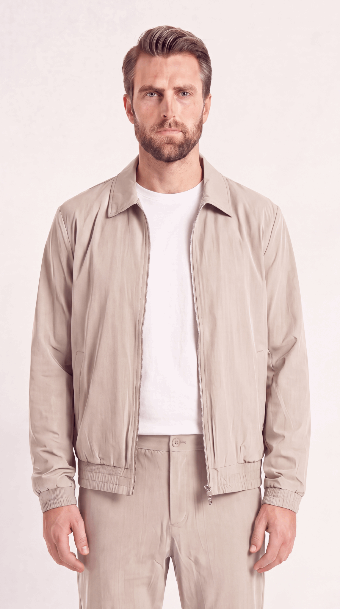 BEIGE TECH SUIT